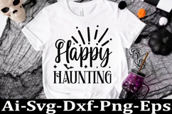 Halloween Svg design, Halloween round sign quotes Product Image 1