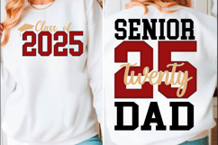 Senior 2025 SVG PNG, Graduation SVG PNG Product Image 1