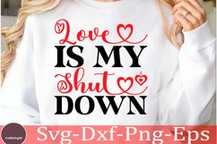 Valentine SVG Design Valentine Love Svg Product Image 1