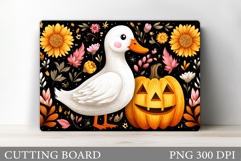 Halloween Goose Cutting Board. Halloween Cutting Board Product Image 1