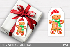 Gingerbread Gift Tags. Christmas Gift Tag Printable Product Image 1