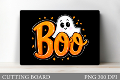 Halloween Ghost Cutting Board. Halloween Cutting Board Product Image 1