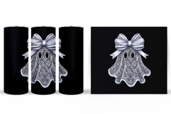 Ghost Tumbler Sublimation. Halloween Tumbler Design Product Image 2