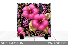 Flowers Sublimation. Flowers Slate Design Product Image 1