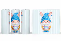 Easter Gnome Tumbler Design. Easter Tumbler Sublimation Product Image 2
