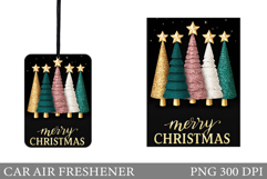 Christmas Tree Car Air Freshener. Winter Car Air Freshener Product Image 1