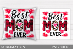 Mother's Day Sublimation. Mother's Day Pillow Sublimation Product Image 1