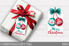 Merry Christmas Gift Tag. Christmas Gift Tag Design Product Image 1