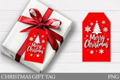 Christmas Gift Tag Printable. Christmas Tree Gift Tag Design Product Image 1
