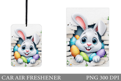 Easter Bunny Car Air Freshener. Easter Car Air Freshener Product Image 1
