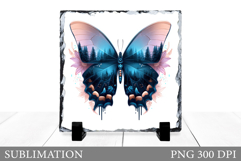 Butterfly Sublimation. Butterfly Slate Sublimation Product Image 1