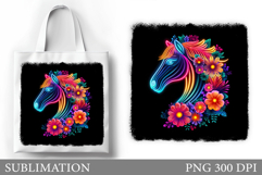 Horse Tote Bag Design. Horse Sublimation Product Image 1