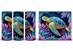Turtle Tumbler Design. Turtle Tumbler Sublimation Product Image 2