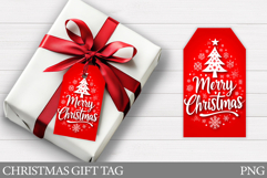Christmas Tree Gift Tag Design. Christmas Gift Tag Printable Product Image 1