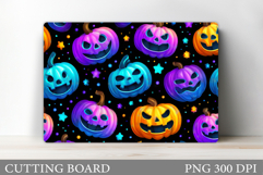 Halloween Pumpkin Cutting Board. Halloween Cutting Board Product Image 1