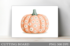 Pumpkin Cutting Board Design. Pumpkin Sublimation Product Image 1