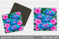 Fish Magnet Design. Fish Sublimation Product Image 1