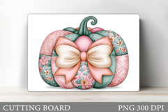 Pumpkin Cutting Board Design. Pumpkin Sublimation Product Image 1