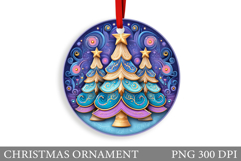 Christmas Tree Christmas Ornament. Winter Christmas Ornament Product Image 1