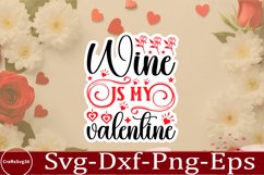 Valentine sticker SVG Design Valentine Love Sticker Svg Product Image 1
