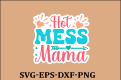 Mom Sticker Svg Design Funny Mom Svg Design Funny Quotes SVG Product Image 1
