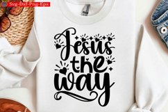 Christian Svg Design Christian Quotes Jesus Svg Design Product Image 1