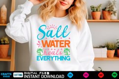 Summer vacation svg design Beach quotes Funny summer design Product Image 1