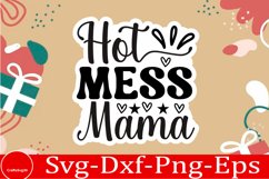 Mothers day sticker SVG Bundle Funny Mom Svg Design Funny Qu Product Image 3