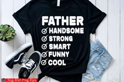 Father Handsome Strong Smart Funny Svg Product Image 4