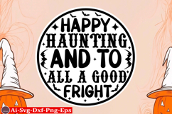 Halloween round sign svg design bundle Product Image 5