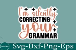 Sarcastic sticker Funny Quotes sticker, SVG, Mom Shirt Product Image 1