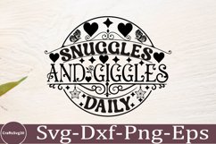 Baby Round SVG Bundle Funny Quotes Design Baby Quotes SVG Product Image 5