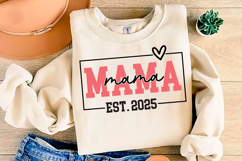 Mama Est 2025 Png, Mama Product Image 1