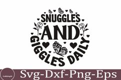 Baby Round SVG Bundle Funny Quotes Design Baby Quotes SVG Product Image 5