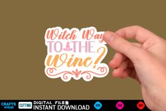 Halloween sticker Svg Design,Halloween Quotes Spooky sticker Product Image 1