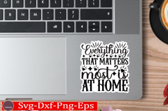 Family sticker quotes SVG Design, Family SVG Quotes SVG Product Image 1