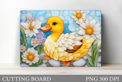 Cute Duck Cutting Board. Cute Duck Kitchen Cutting Board Product Image 1