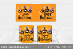 Halloween Spider Mug Design. Halloween Mug Sublimation Product Image 1