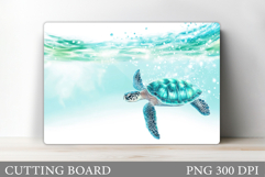 Turtle Kitchen Cutting Board. Turtle Cutting Board Design Product Image 1
