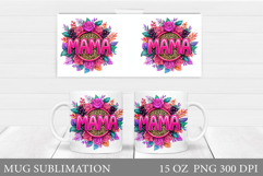 Mother's Day Mug Sublimation. Mother's Day Sublimation Product Image 1