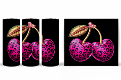 Cherry Tumbler Design. Cherries Tumbler Sublimation Product Image 2
