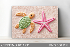 Turtle Kitchen Cutting Board. Turtle Cutting Board Design Product Image 1