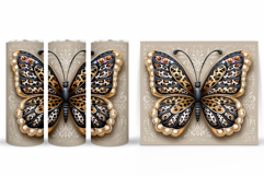 Butterfly Tumbler Sublimation. Butterfly Sublimation Product Image 2