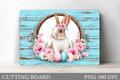 Easter Bunny Cutting Board. Easter Cutting Board Design Product Image 1