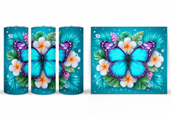 Butterfly Tumbler Sublimation. Butterfly Sublimation Product Image 2