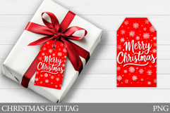 Merry Christmas Gift Tag. Christmas Gift Tag Printable Product Image 1