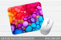 Abstraction Mouse Pad Design. Texture Mouse Pad Product Image 1