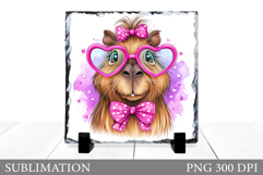 Capybara Sublimation. Capybara Slate Design Product Image 1