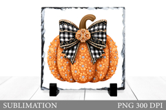 Pumpkin Slate Design. Pumpkin Sublimation Product Image 1