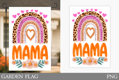 Mother's Day Garden Flag. Flowers Garden Flag Sublimation Product Image 1